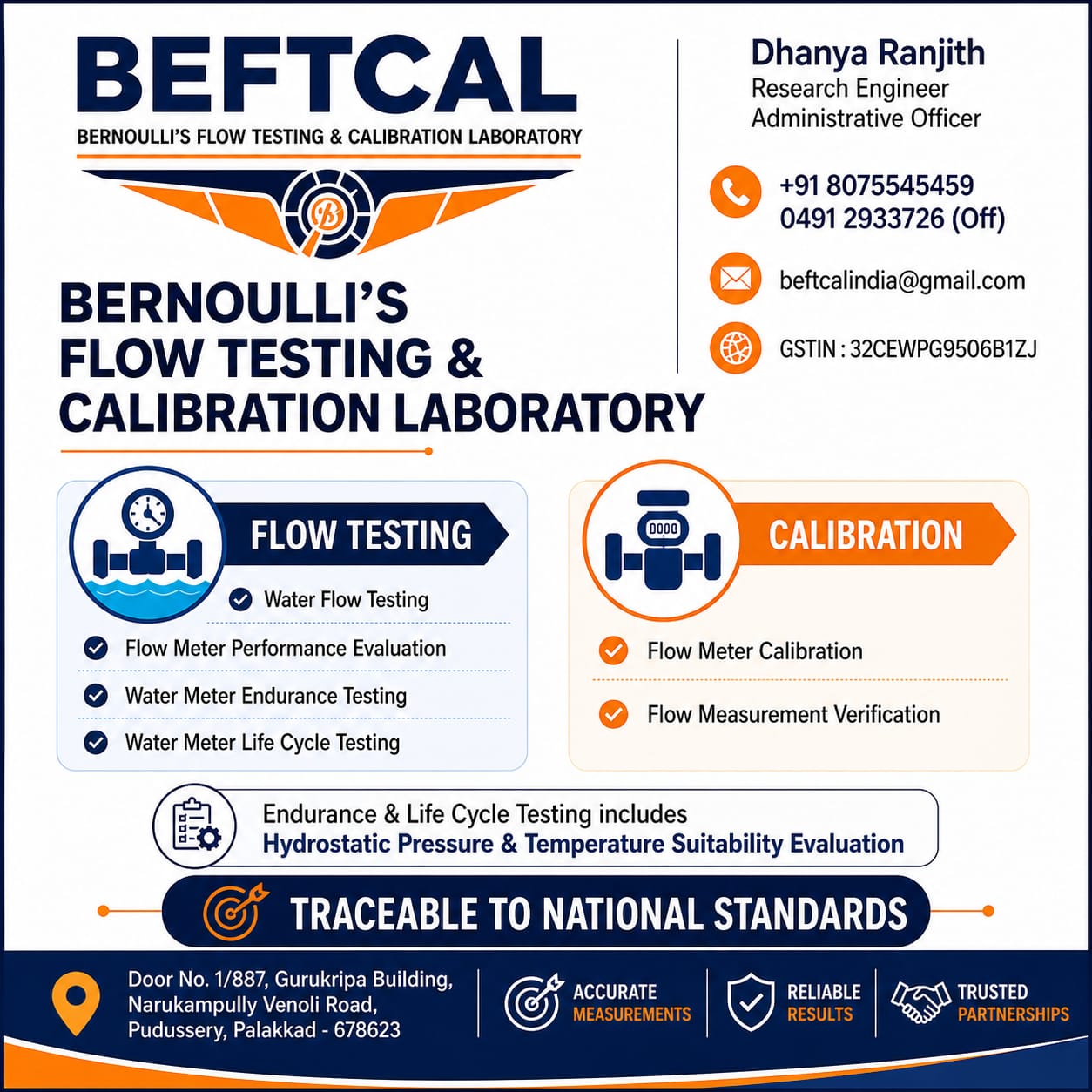 BEFTCAL Brochure Page 1
